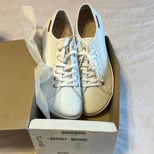 Birkenstock White Leather Men's Sneakers